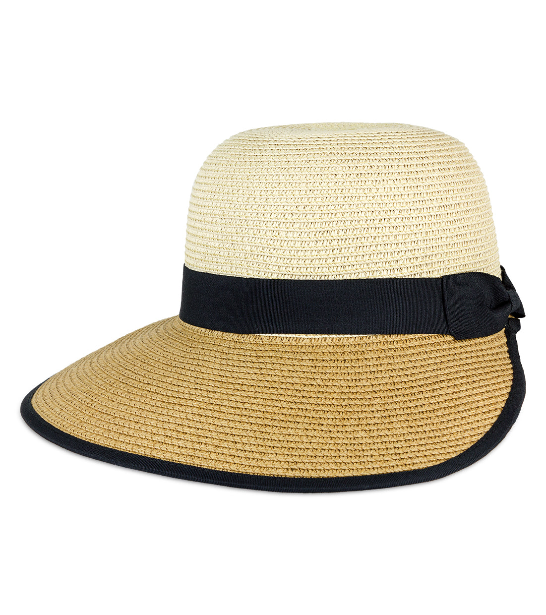 Magid Two-Tone Paper Straw Garden Hat