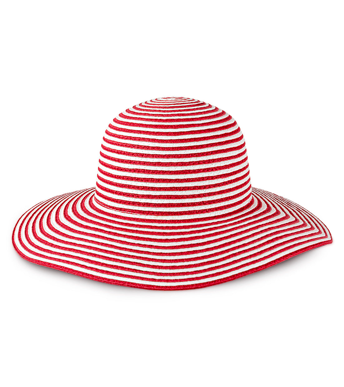 Magid Striped Straw Floppy Hat